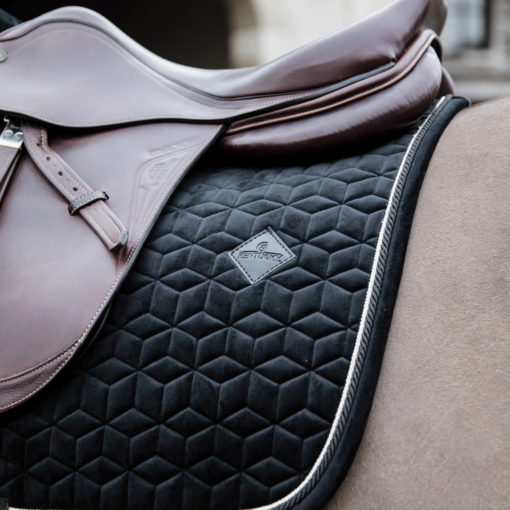 Kentucky Saddle Pad Velvet Basic SJ - Black - Bilde 3