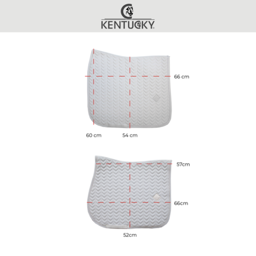 Kentucky Saddle Pad Velvet Basic SJ - Black - Bilde 4