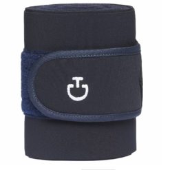 Alternative view of Cavalleria Toscana Set Of 4 Jersey Fleece Bandages - Navy
