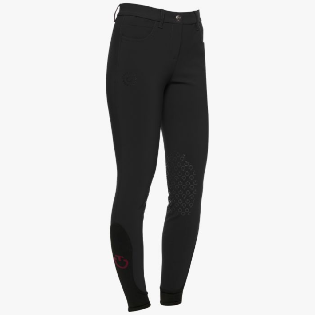 CAVALLERIA TOSCANA Orbit Logo Riding Breeches Black Arnebergs