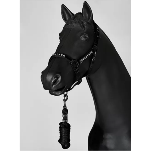 VESTRUM Locri Halter + Lead Rope - Black