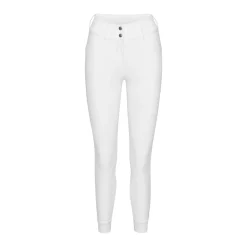 Trolle New Star Cut High Waist Breeches Full Grip - White