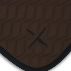 Trolle Shevron Tech-Jersey Jump Saddle Pad - Terra/Black