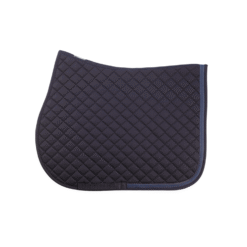 VOV-Design Diamond Quilted Jumping Saddle Pad - Navy