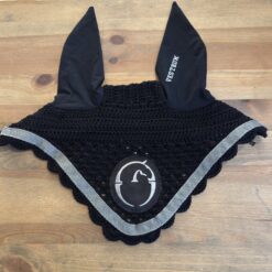 VESTRUM Leeds Horse Earnet - Black/Medium Grey