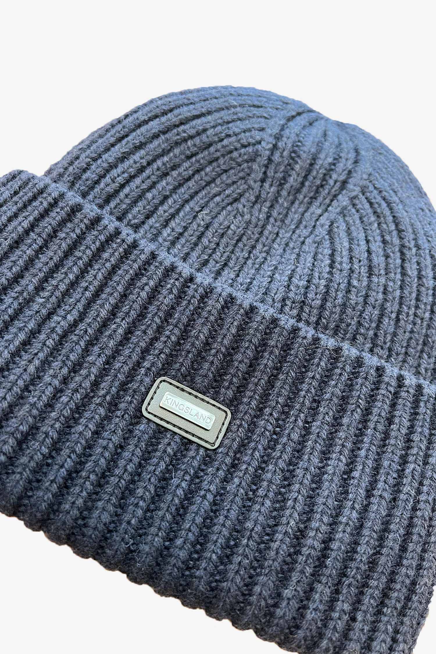 KINGSLAND Eisley Unisex Knitted Hat - Navy - Bilde 2
