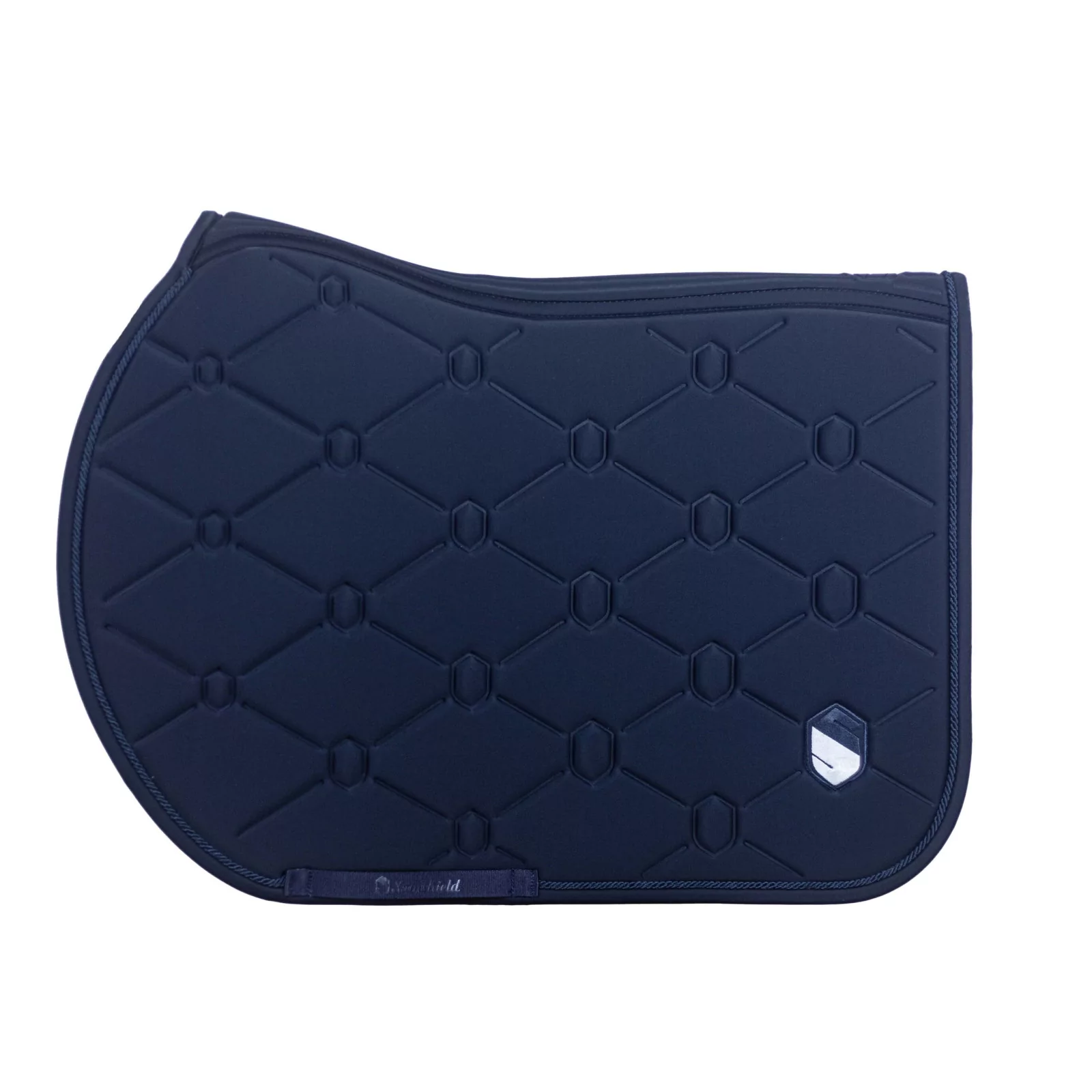 Samshield Embroidery Jumping Saddle Pad - Navy