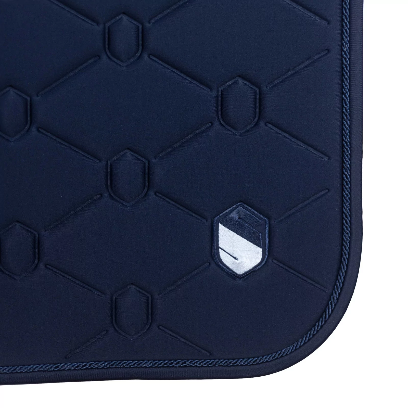 Samshield Embroidery Jumping Saddle Pad - Navy - Bilde 3