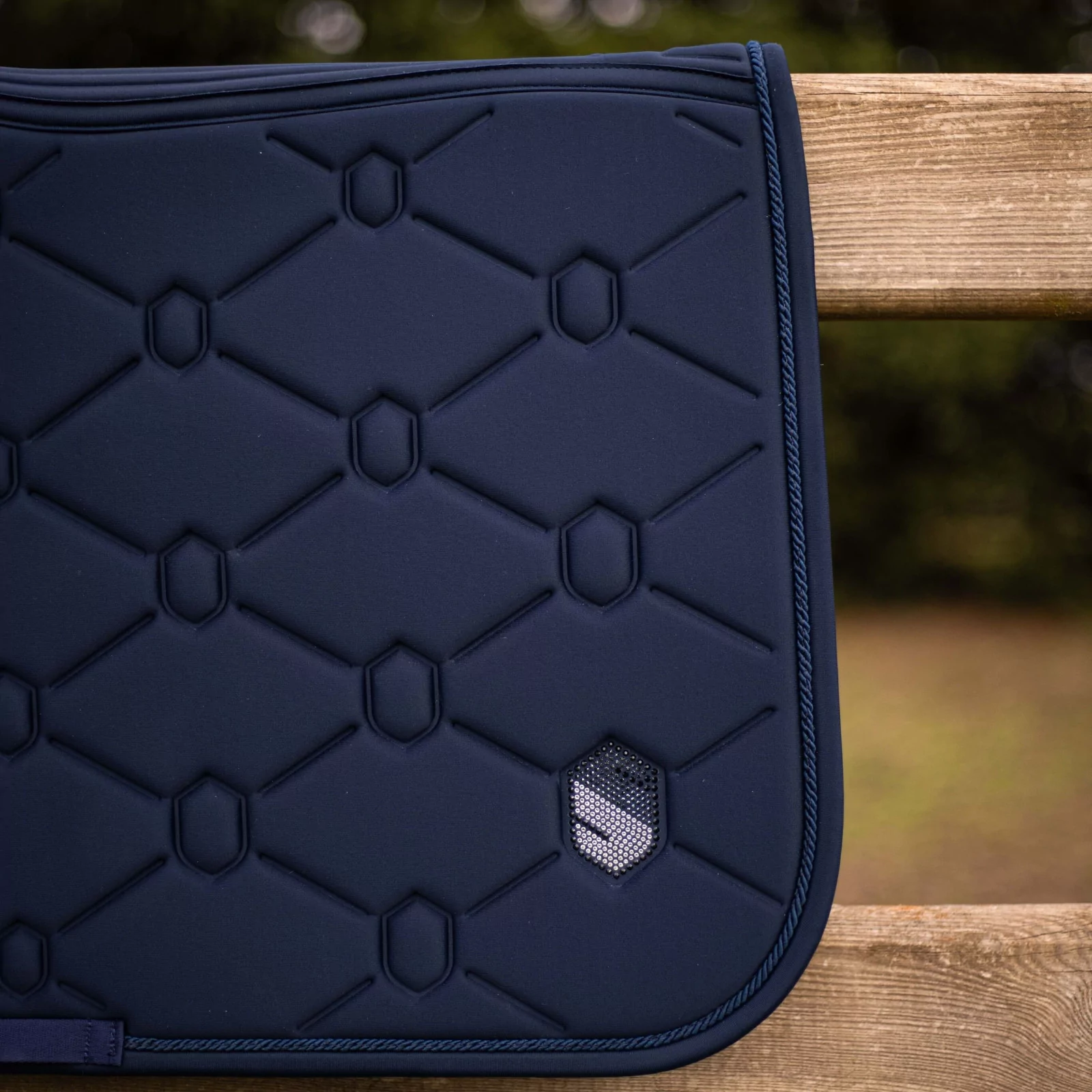 Samshield Swarovski Jumping Saddle Pad - Navy - Bilde 2