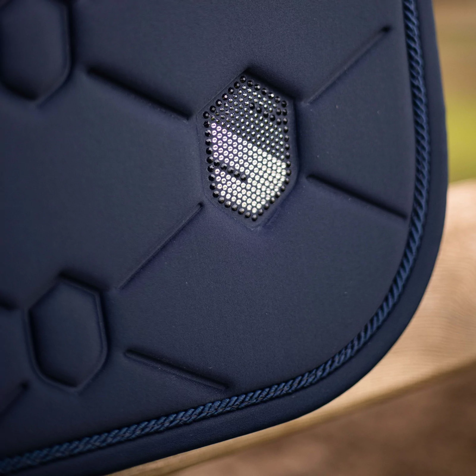 Samshield Swarovski Jumping Saddle Pad - Navy - Bilde 3