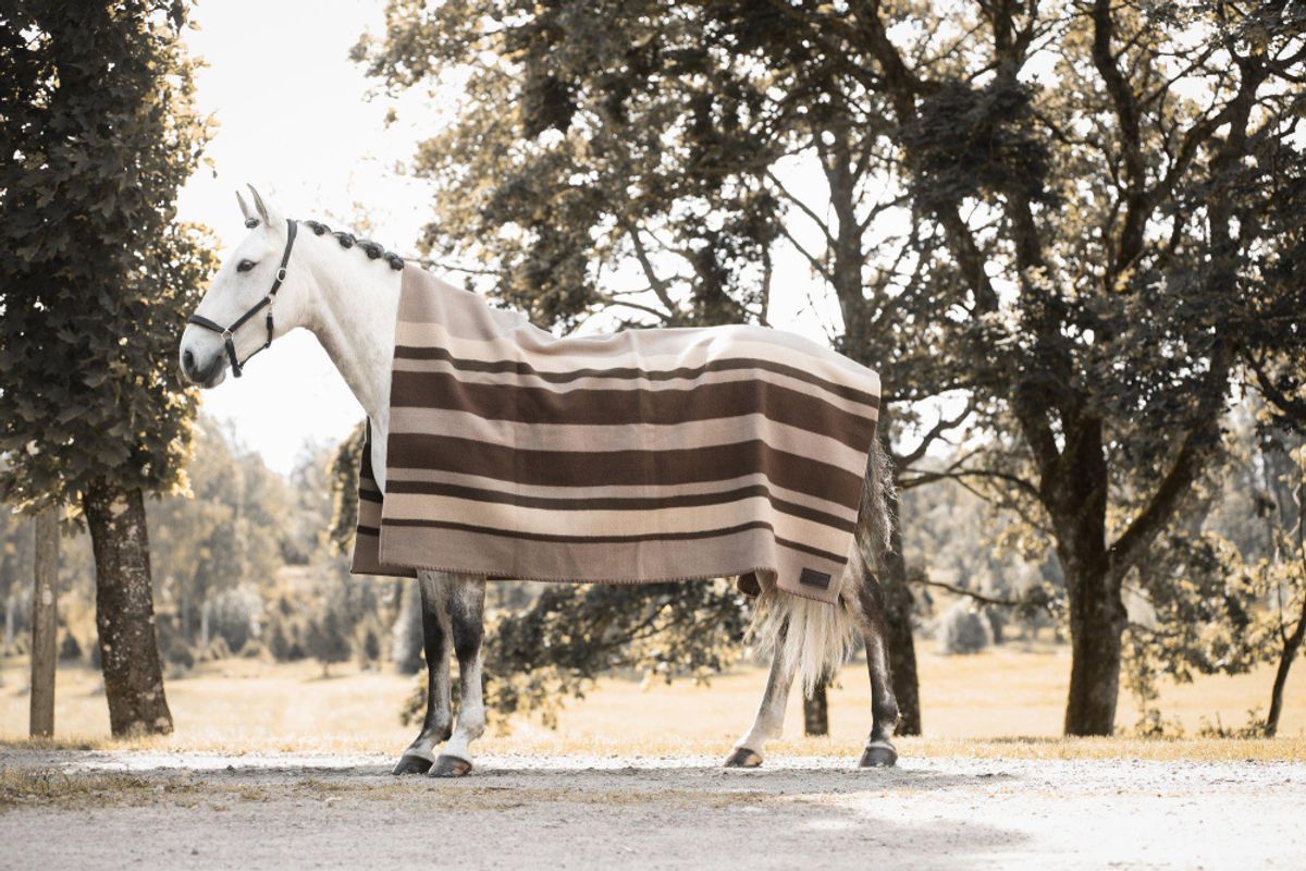 Lippo Yorkshire Wool Blanket - Brown - Bilde 2