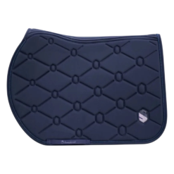 Samshield Swarovski Jumping Saddle Pad - Navy