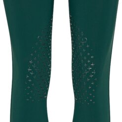 Alternative view of Trolle Athl High Waist Breeches Knee Grip - Spruce Green