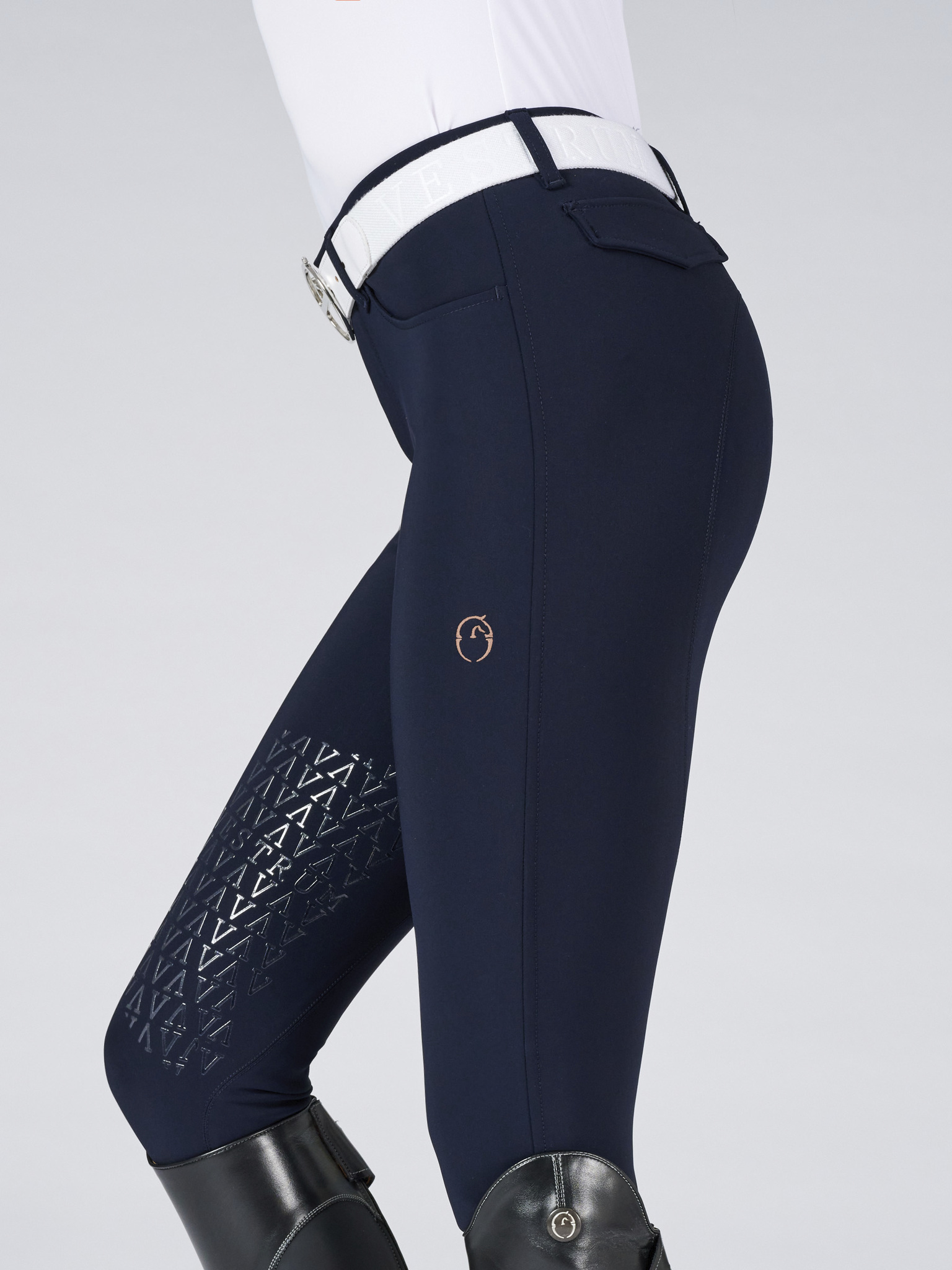 Vestrum Lazise Knee Grip Breeches - Blue Navy - Bilde 3