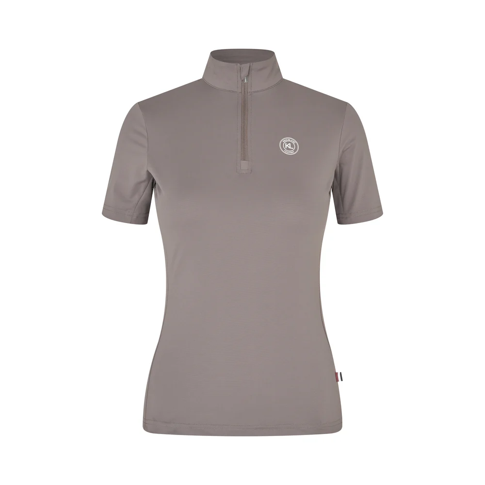 Kingsland Loretta Ladies Training Shirt - Brown Iron