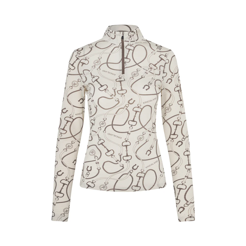 Kingsland Larissa Ladies Mesh Training Shirt - Rainy Day