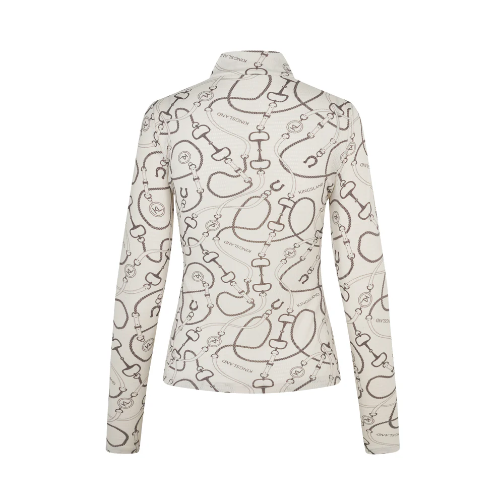 Kingsland Larissa Ladies Mesh Training Shirt - Rainy Day - Bilde 3