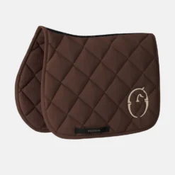 Vestrum Toyama Jumping Saddle Pad TK - Chocolate/Beige