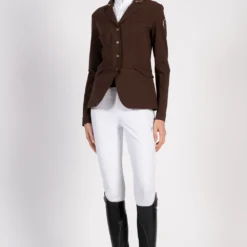 Alternative view of Vestrum Canberra Show Jacket TK - Chocolate/Beige