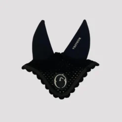 Vestrum Leeds Soundless Horse Ear Bonnet - Black