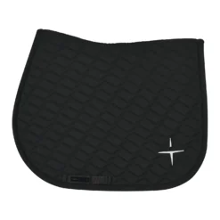 Trolle Shevron Tech-Jersey Jump Saddle Pad- Black