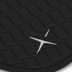 Alternative view of Trolle Shevron Tech-Jersey Jump Saddle Pad- Black