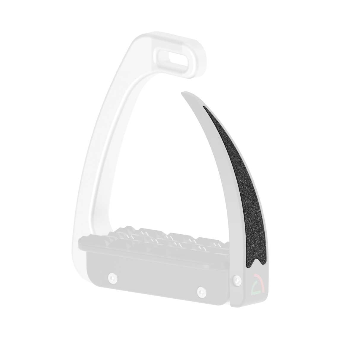 Safe Riding Premium Clips - Black Glitter