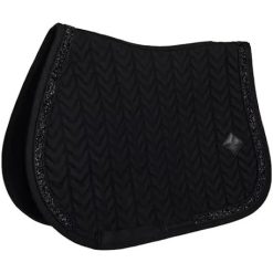 Kentucky Saddle Pad Glitter Stone Jumping - Black