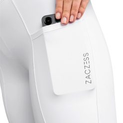 Alternative view of ZacZess London Half Grip Hybrid Leggings - White
