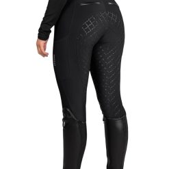ZacZess Bombay Half Grip Breeches - Black