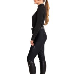 Alternative view of ZacZess Bombay Half Grip Breeches - Black
