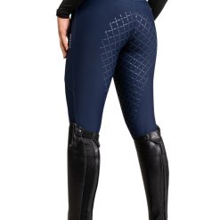 ZacZess London Half Grip Hybrid Leggings - Navy