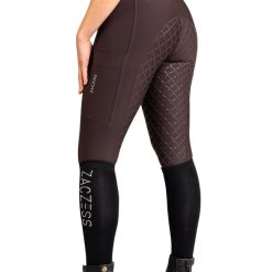 ZacZess Ohio Full Grip Leggings - Chocolate