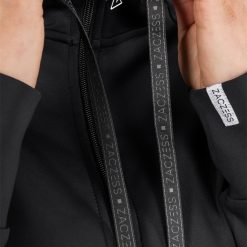 Alternative view of ZacZess Brooklyn Hoodie - Black
