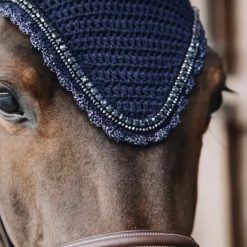 Alternative view of Kentucky Fly veil Long Stone & Pearl Soundless - Navy