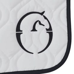 Alternative view of Vestrum Capville Jumping Saddle Pad - White/Black