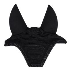 Kentucky Fly Veil Wellington Glitter Stone Soundless - Black
