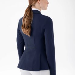 Alternative view of Equiline Eqcrysaline Women's Competition Jacket - Blue Navy
