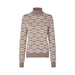 Kingsland Annabella Ladies Knitted Rollneck - Dove Melange