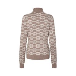Alternative view of Kingsland Annabella Ladies Knitted Rollneck - Dove Melange