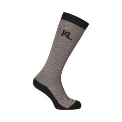 Kingsland Audrey Knee Length Woolmix Socks - Brown Iron
