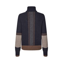 Alternative view of Kingsland Arin Ladies Roll Neck Pullover - Navy