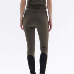 Trolle Projects Athletic High Waist Breeches Knee Grip - Olive - Bilde 6