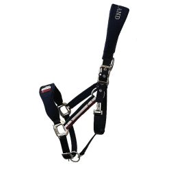 Kingsland Classic Halter With Fleece - Navy