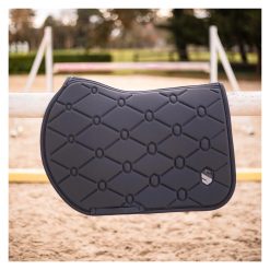 Samshield Spineshield Swarovski Jumping Saddlepad - Anthracite - Bilde 10