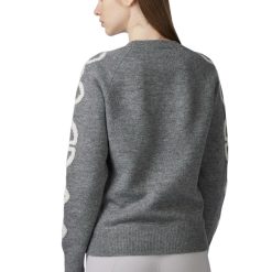 Alternative view of Vestrum Limoges Women’s Crew-neck Sweater - Medium grey/Pearl grey